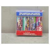 4pc Vintage Nascar Winston Cup Series Lighter Set