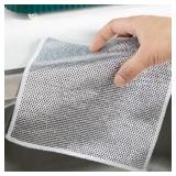 10pk Wire Dish Rags Non-Scratch Scrub Cloths