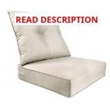 PINK 2pc Outdoor Chair Cushions