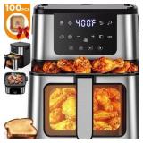 10-in-1 Air Fryer Oven, Digital LED 7.5qt