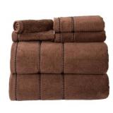 6pc Portsmouth Home Quick Dry Bath Towel Set