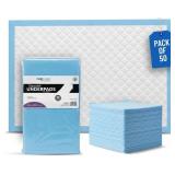 50ct Procure Disposable Underpads Bed Pads 36x23in