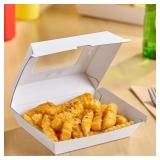 300ct Clamshell Container w/Window 5x4x2in