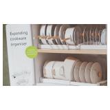 Pots and Pans Organizer Under Cabinet 7 Divider