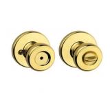 Kwikset Bed and Bath Door Lock Set