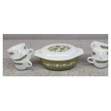 8pc Vintage Dish set