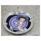 8in Ceramic Betty Boop Plate