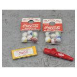 4pc Vintage Coca-Cola Toys Set
