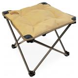 15x19x19in Folding Camp Stool Black Sierra