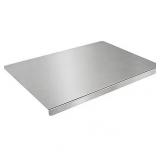 Steel Cutting Board with Lip, 23.6x15.7in
