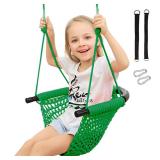 RedSwing Toddler Swing with Ropes, Green