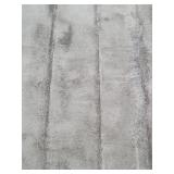 Grey Shag Rug, 6x9ft