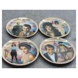 4ct Hollywood Walk of Fame Collectors Plates 8in