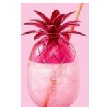 4pk Dunkin Doughnuts Pineapple Cup 24oz