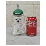 Starbucks Bearista Bear Glass Cup
