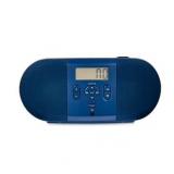 onn. CD Boombox with FM Radio display