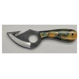7in Full Tang Knife with Leather Sheath