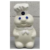 12in Pillsbury Doughboy Ceramic Cookie Jar