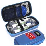GLP-1 Travel Case w/Temp Display & Gel Ice Packs