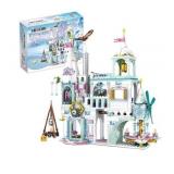 725pc Friends Winter Snow House Building Set