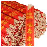 600ct Sleeved Bamboo Chopsticks 9in
