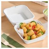 500ct EcoChoice Plant Fiber Container 6x6x3in