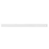 36 in. Rubberized White Downrod, 1/2 in ID
