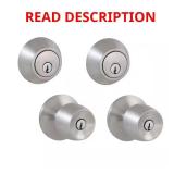4pc Brandywine Stainless Steel Single Cylinder
