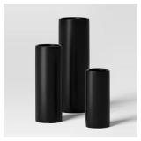3pc Room Essentials Ceramic Vase Set