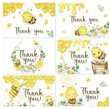 36pc Honey Bee Thank You Cards