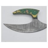 7in Knife With Full Tang & Leather Sheath