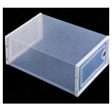 24pk Stackable Shoe Boxes 13.5x9.25x5.5in