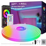50ft Ledagic LED Neon Rope Lights with App