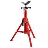 V Head Pipe Stand 1/8 12in Capacity, 28 52 in
