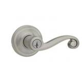 Kwikset Keyed Entry Door Handle 5x1.9in