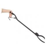 36in Fire Log Grabber with 3-Prong Handle