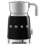 SMEG Retro Milk Frother with 2 Disks (Black)