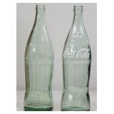 2pc Vintage Coke Bottles 26oz