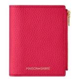 MAISON de SABR  leather bifold wallet