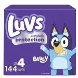 144ct Luvs Pro Level Diapers Size 4