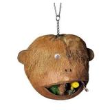 6x6in Happy Beaks Coco Monkey Bird Toy