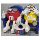 M&Ms Candy Dispenser 9x6in