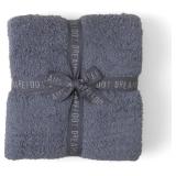 Barefoot Dreams CozyChic Throw, Graphite 54x72in