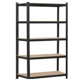 5-Tier Storage Shelves ~31x13x71in