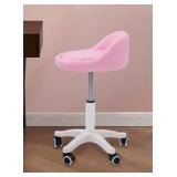 Adjustable Rolling Office Stool 14.5x19.7in