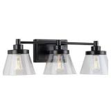 3-Light Bath Vanity 24.5in