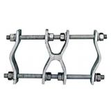 OD Pipe Clamp Set w/Welded Center 1.25-3.5in