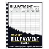 Bill Tracker Notebook 8x10in