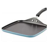 11in Faberware Non-Stick Square Griddle Aqua