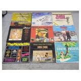 9pc Vintage Vinyl Record